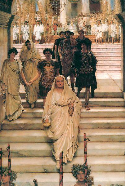 Laura Theresa Alma-Tadema The Triumph of Titus